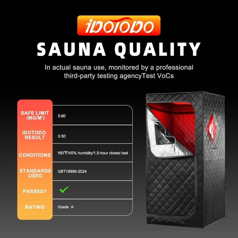 Alder Nook Portable Infrared & Red Light Sauna Set — product image 3