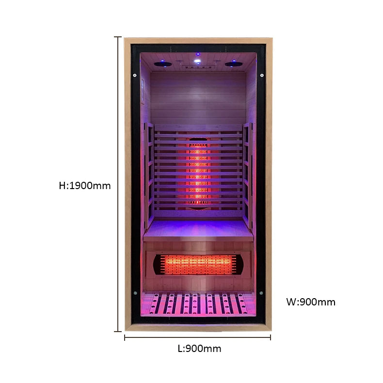 Alder Ember Full-Spectrum Infrared Sauna | 1 Person — product image 4