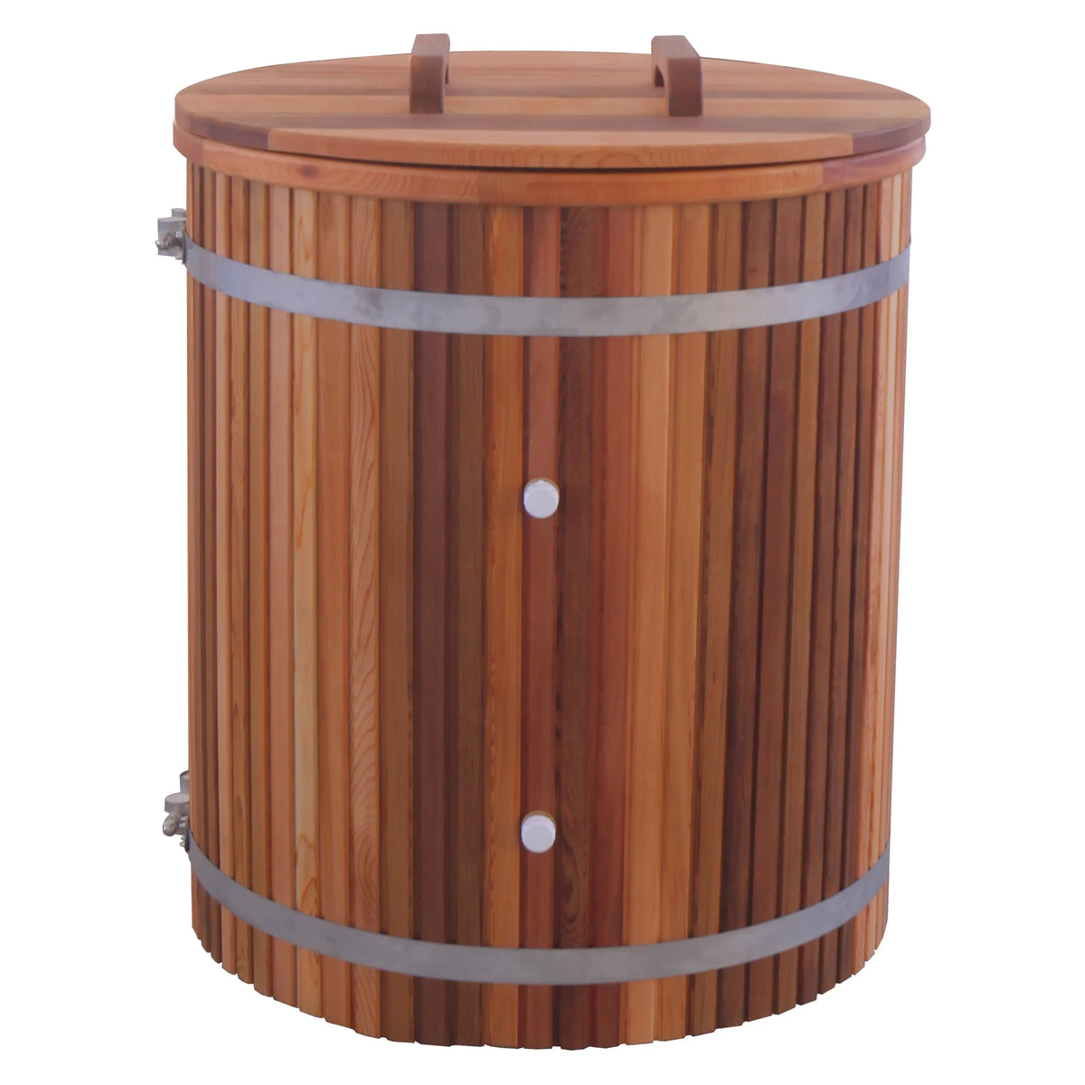 Alder Cairn Cedar & Steel Cold Plunge Barrel — product image 5