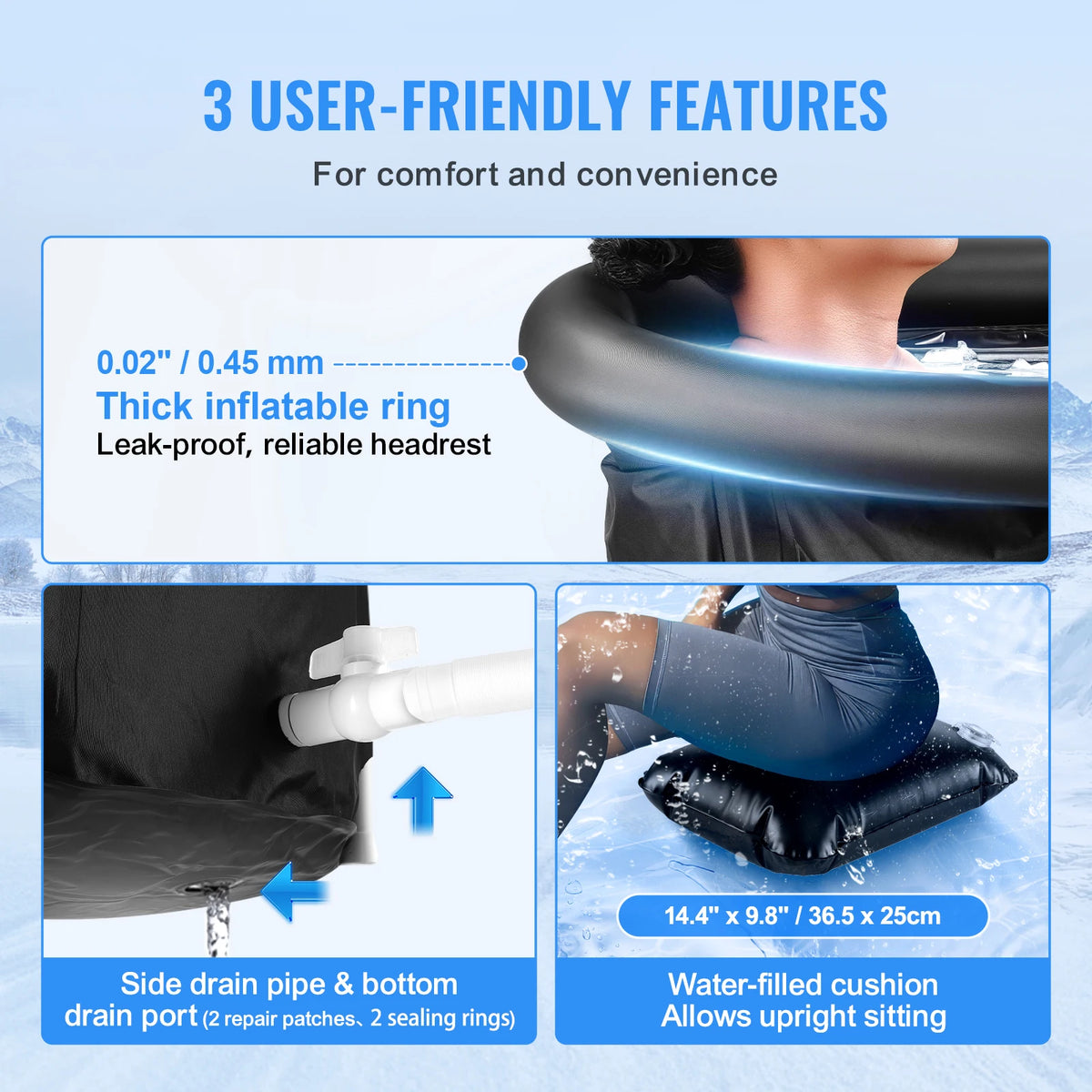 Alder Rise Portable Ice Bath | Up to 330L — product image 5